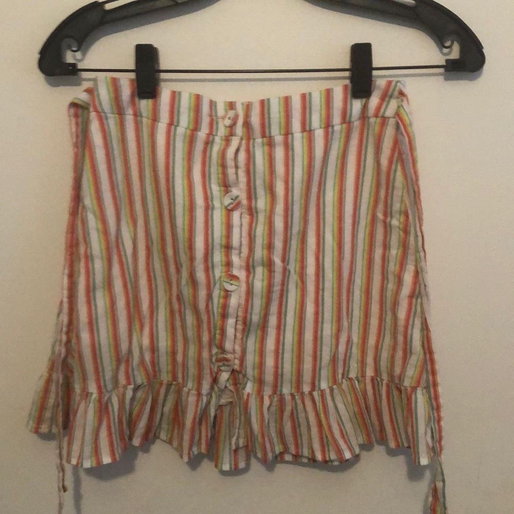 Striped skirt